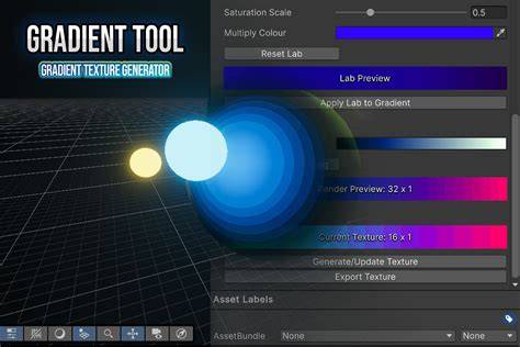 schéma fonctionnement Gradient Editor