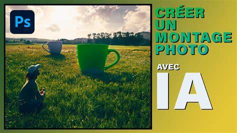 Exemple de montage avec IA et timeline