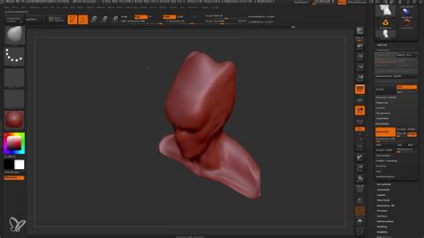 image de flux de travail ZBrush 2.5D et 3D