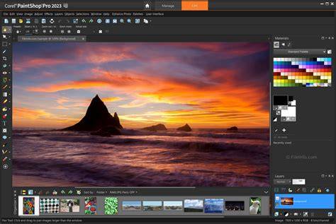 illustration compatibilité stylets et PaintShop Pro