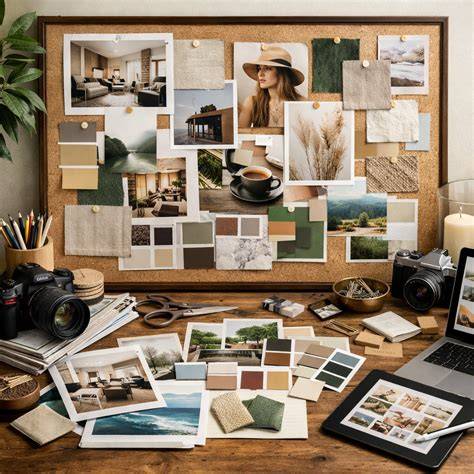 planche inspiration mosaïque Photoshop