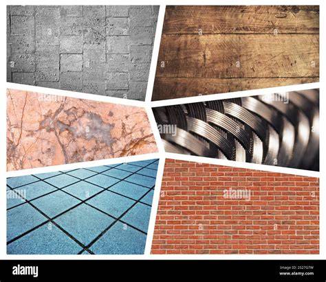 image collection de matériaux et textures