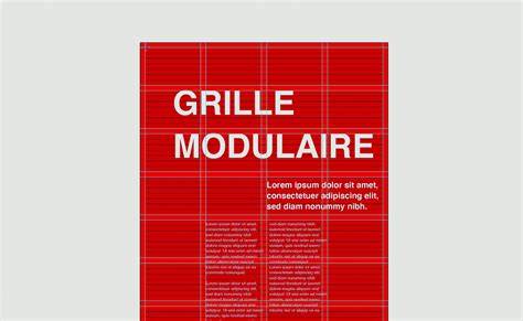 grille modulaire InDesign repères