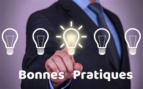 Tableau récapitulatif des bonnes pratiques illustration