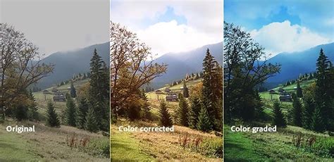Color grading et lisibilité des textures