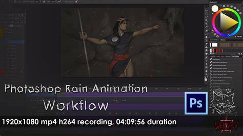 illustration workflow Photoshop