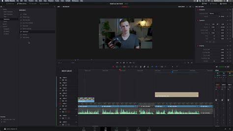 exemple de Plan d’effets dans DaVinci Resolve