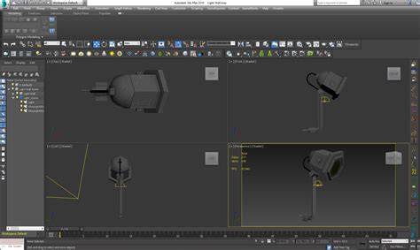 schéma des types de lumière 3ds Max
