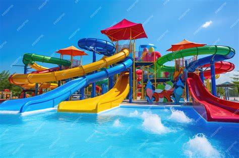parc aquatique et toboggans