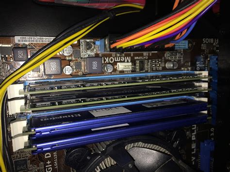 Schéma d’installation de RAM dans un PC