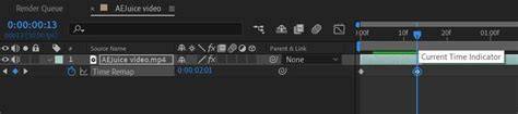Capture d’écran éditeur de raccourcis After Effects